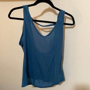 Blue Victoria secret sport tank top